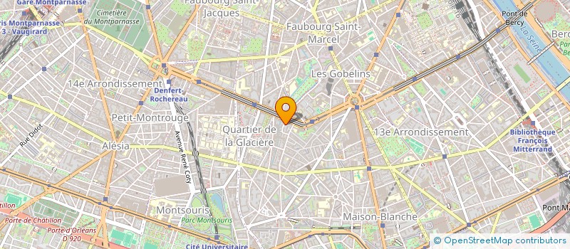 localisation de l'entreprise MONSIEUR MAHAMADOU DEMBELE  PARIS