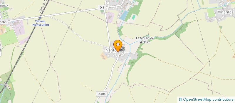 localisation de l'entreprise MONSIEUR MAHAMADOU DEMBELE  NANTOUILLET