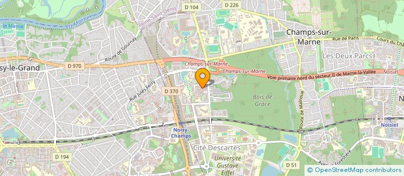 localisation de l'entreprise MONSIEUR MAHAMADOU DIABY  CHAMPS-SUR-MARNE