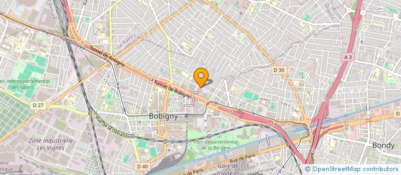 localisation de l'entreprise MONSIEUR MAHAMADOU DIABY  BOBIGNY