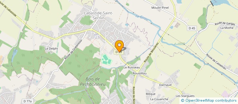 localisation de l'entreprise MONSIEUR MAHAMADOU DIAKITE  LABASTIDE-SAINT-SERNIN