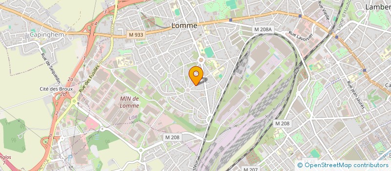 localisation de l'entreprise MONSIEUR MAHAMADOU DIAMERA à LILLE