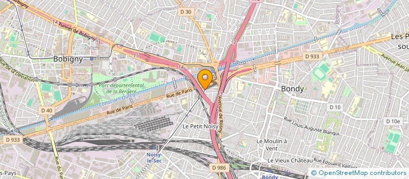 localisation de l'entreprise MONSIEUR MAHAMADOU DIANKA  NOISY-LE-SEC