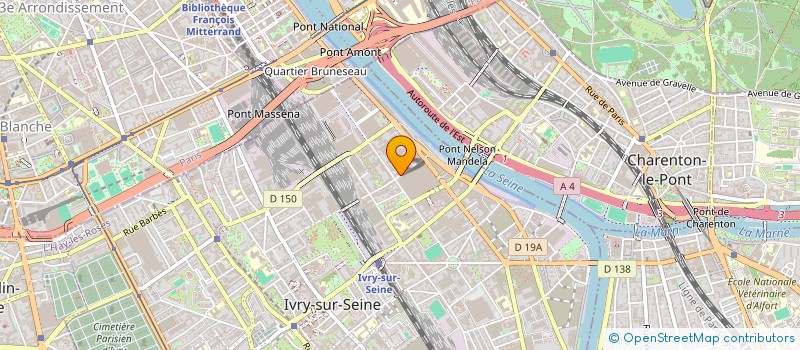 localisation de l'entreprise MONSIEUR MAHAMADOU DIARRA  IVRY-SUR-SEINE