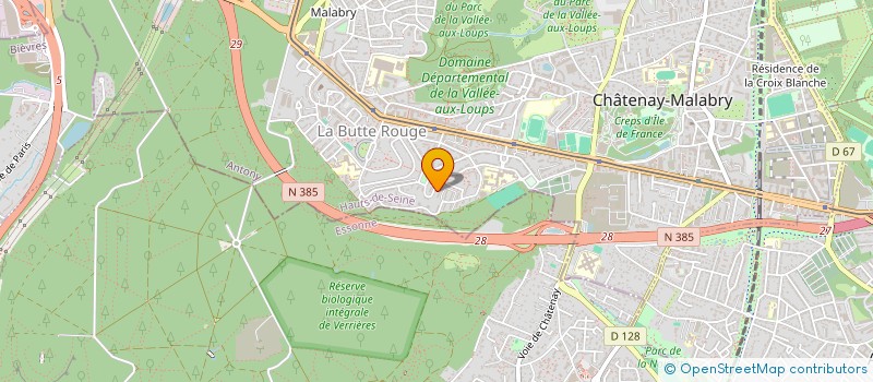 localisation de l'entreprise MONSIEUR MAHAMADOU DIARRA  CHATENAY-MALABRY