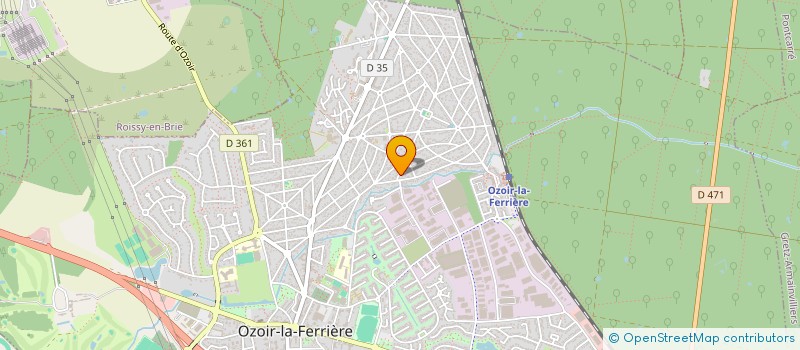 localisation de l'entreprise MONSIEUR MAHAMADOU DIAWARA à OZOIR-LA-FERRIERE