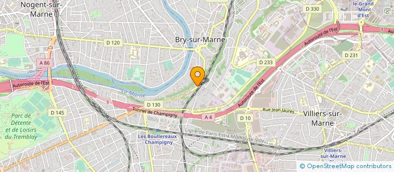 localisation de l'entreprise MONSIEUR MAHAMADOU DIAWARA  BRY-SUR-MARNE