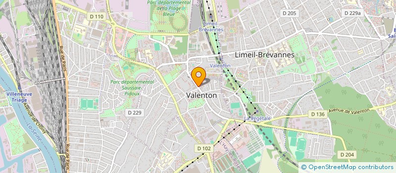 localisation de l'entreprise MONSIEUR MAHAMADOU DIAWARA  VALENTON