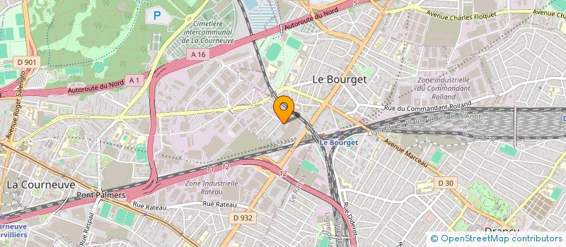 localisation de l'entreprise MONSIEUR MAHAMADOU DOUCARA à LE BOURGET