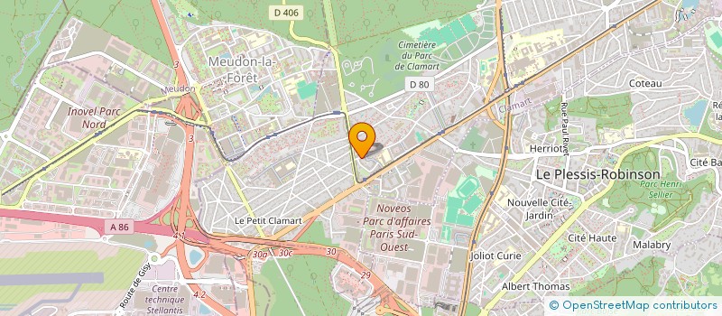localisation de l'entreprise MONSIEUR MAHAMADOU DOUCOURE  CLAMART