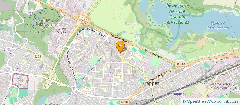 localisation de l'entreprise MONSIEUR MAHAMADOU DOUCOURE  TRAPPES