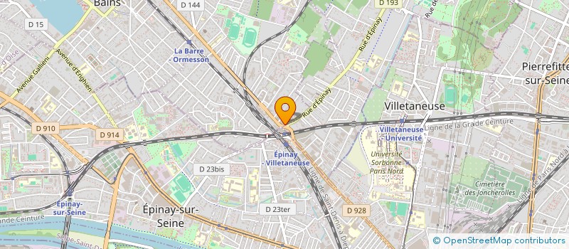 localisation de l'entreprise MONSIEUR MAHAMADOU DOUCOURE  DEUIL LA BARRE