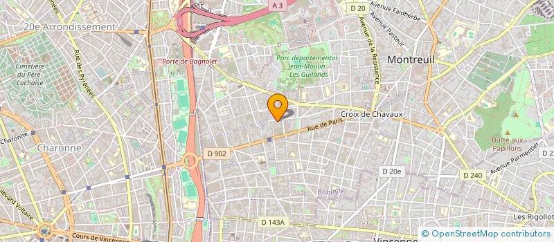 localisation de l'entreprise MONSIEUR MAHAMADOU DRAME à MONTREUIL