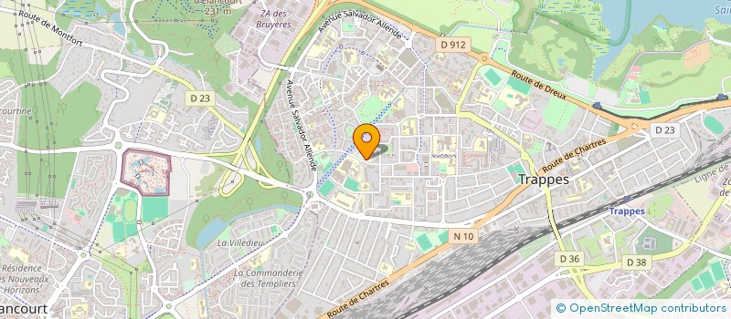 localisation de l'entreprise MONSIEUR MAHAMADOU GORY  TRAPPES