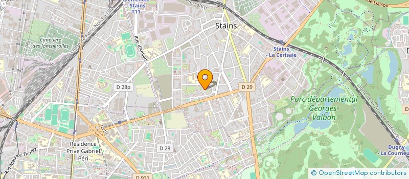 localisation de l'entreprise MONSIEUR MAHAMADOU KOITA à STAINS