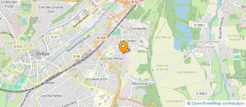 localisation de l'entreprise MONSIEUR MAHAMADOU KONE à DREUX