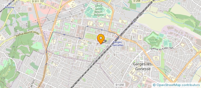 localisation de l'entreprise MONSIEUR MAHAMADOU KONTE à SARCELLES