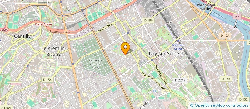 localisation de l'entreprise MONSIEUR MAHAMADOU KONTE  IVRY-SUR-SEINE