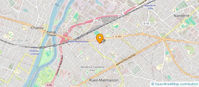 localisation de l'entreprise MONSIEUR MAHAMADOU LY à RUEIL-MALMAISON