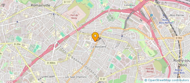 localisation de l'entreprise MONSIEUR MAHAMADOU MAGASSOUBA à MONTREUIL