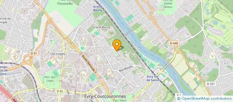 localisation de l'entreprise MONSIEUR MAHAMADOU NIAKATE à EVRY-COURCOURONNES