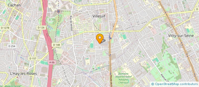 localisation de l'entreprise MONSIEUR MAHAMADOU NIAKATE  VILLEJUIF