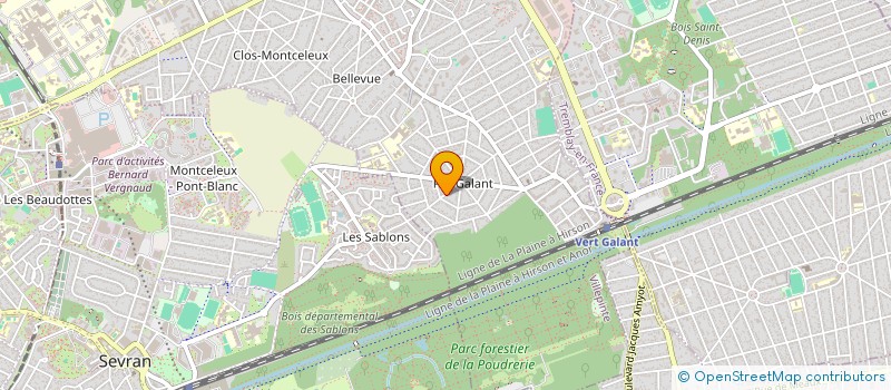 localisation de l'entreprise MONSIEUR MAHAMADOU NIAKATE  VILLEPINTE