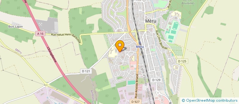 localisation de l'entreprise MONSIEUR MAHAMADOU SACKO  MERU