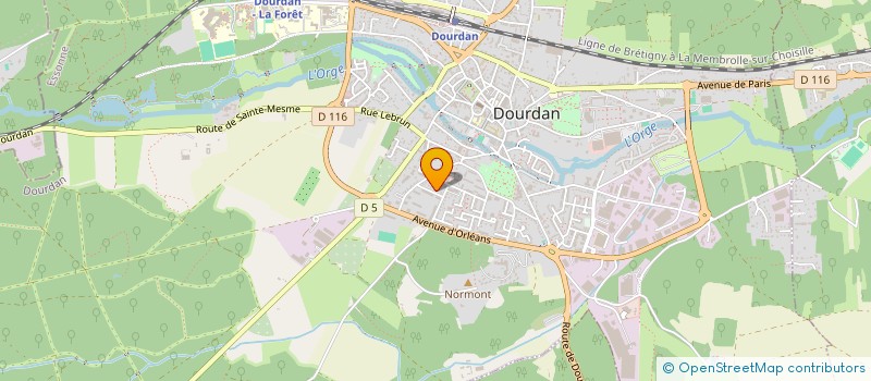 localisation de l'entreprise MONSIEUR MAHAMADOU SACKO à DOURDAN
