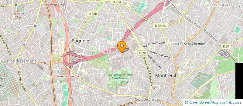 localisation de l'entreprise MONSIEUR MAHAMADOU SAKONE à MONTREUIL