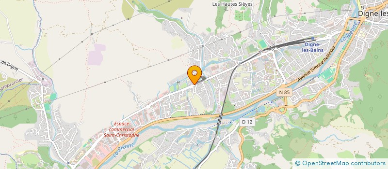 localisation de l'entreprise MONSIEUR MAHAMADOU SAMASSA à DIGNE-LES-BAINS