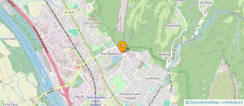 localisation de l'entreprise MONSIEUR MAHAMADOU SAMBA  SAINT-EGREVE