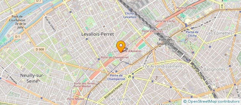 localisation de l'entreprise MONSIEUR MAHAMADOU SAOUNERA  PARIS