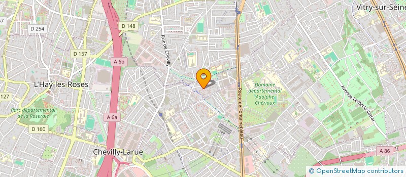 localisation de l'entreprise MONSIEUR MAHAMADOU SISSOKO  L'HAY-LES-ROSES