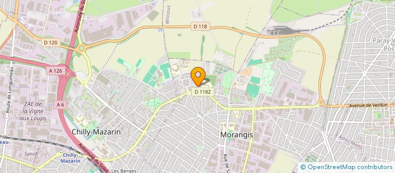 localisation de l'entreprise MONSIEUR MAHAMADOU SISSOKO à MORANGIS