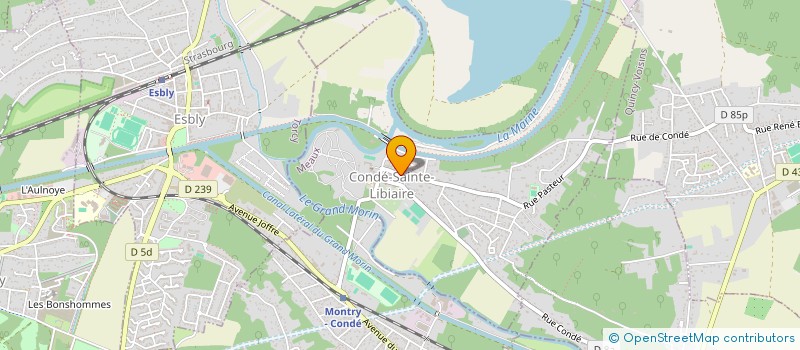 localisation de l'entreprise MONSIEUR MAHAMADOU SOUMBOUNOU  CONDE-SAINTE-LIBIAIRE