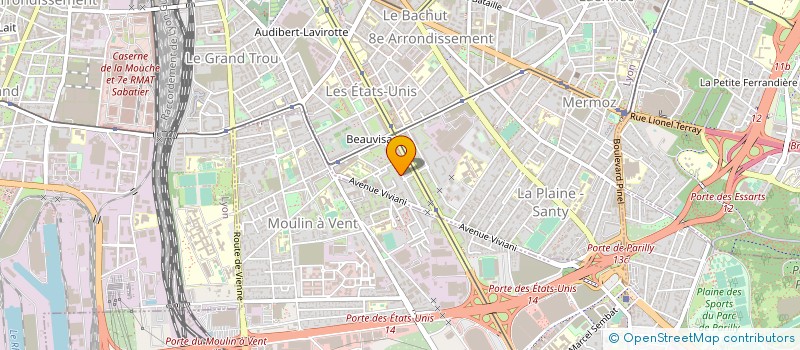 localisation de l'entreprise MONSIEUR MAHAMADOU SYLLA  LYON