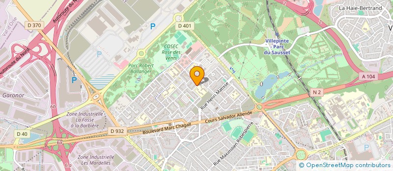 localisation de l'entreprise MONSIEUR MAHAMADOU TRAORE à AULNAY-SOUS-BOIS