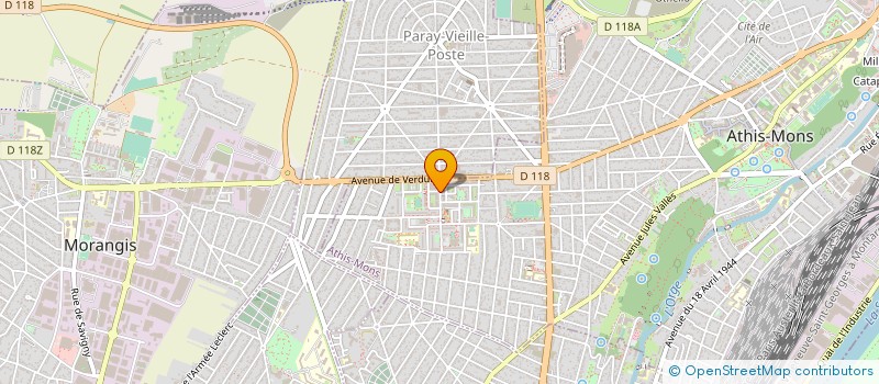 localisation de l'entreprise MONSIEUR MAHAMADOU TRAORE à ATHIS-MONS