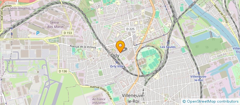 localisation de l'entreprise MONSIEUR MAHAMADOU TRAORE  ORLY