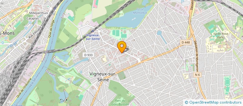 localisation de l'entreprise MONSIEUR MAHAMADOU WAGUE à VIGNEUX-SUR-SEINE