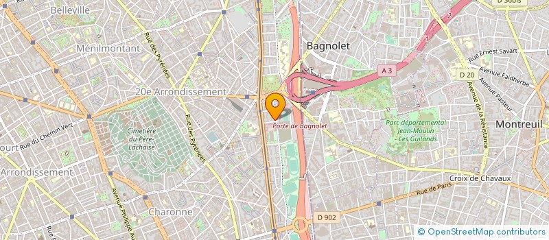 localisation de l'entreprise MONSIEUR MAHAMADY CISSE  PARIS