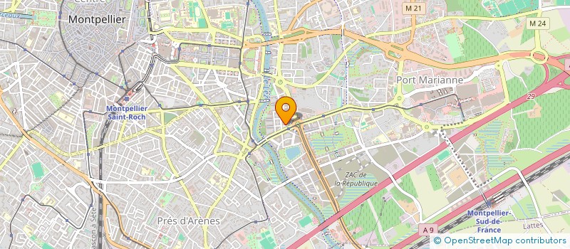 localisation de l'entreprise MONSIEUR MAHAMAN MAMAN à MONTPELLIER