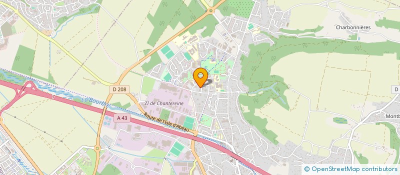 localisation de l'entreprise MONSIEUR MAHAMAN MAMANE  BOURGOIN-JALLIEU