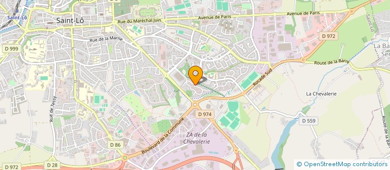 localisation de l'entreprise MONSIEUR MAHAMAT ABAKAR MAHAMAT  SAINT-LO