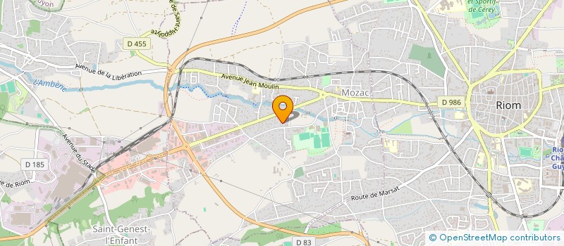 localisation de l'entreprise MONSIEUR MAHAMAT ABDALLAH ISMAIL  MOZAC