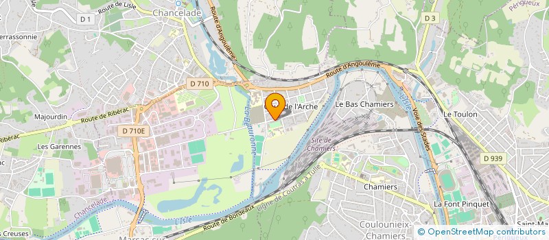 localisation de l'entreprise MONSIEUR MAHAMAT AHMAT MAHAMAT  PERIGUEUX