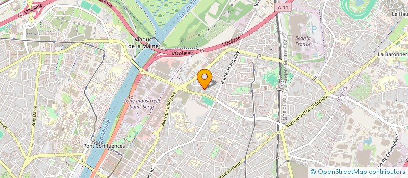 localisation de l'entreprise MONSIEUR MAHAMAT AHMAT SAMTCHO à ANGERS