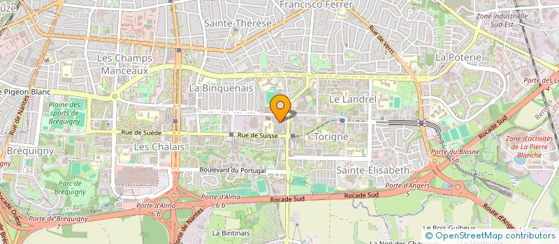 localisation de l'entreprise MONSIEUR MAHAMAT ALI OUMAR  RENNES