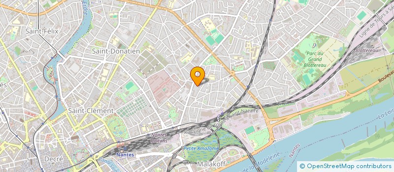 localisation de l'entreprise MONSIEUR MAHAMAT KAMAL NOUR à NANTES